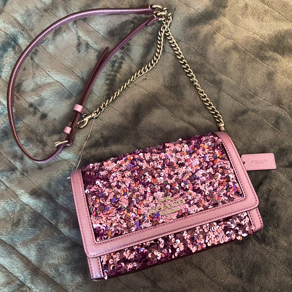 Brand New never used Coach Lilac Purse